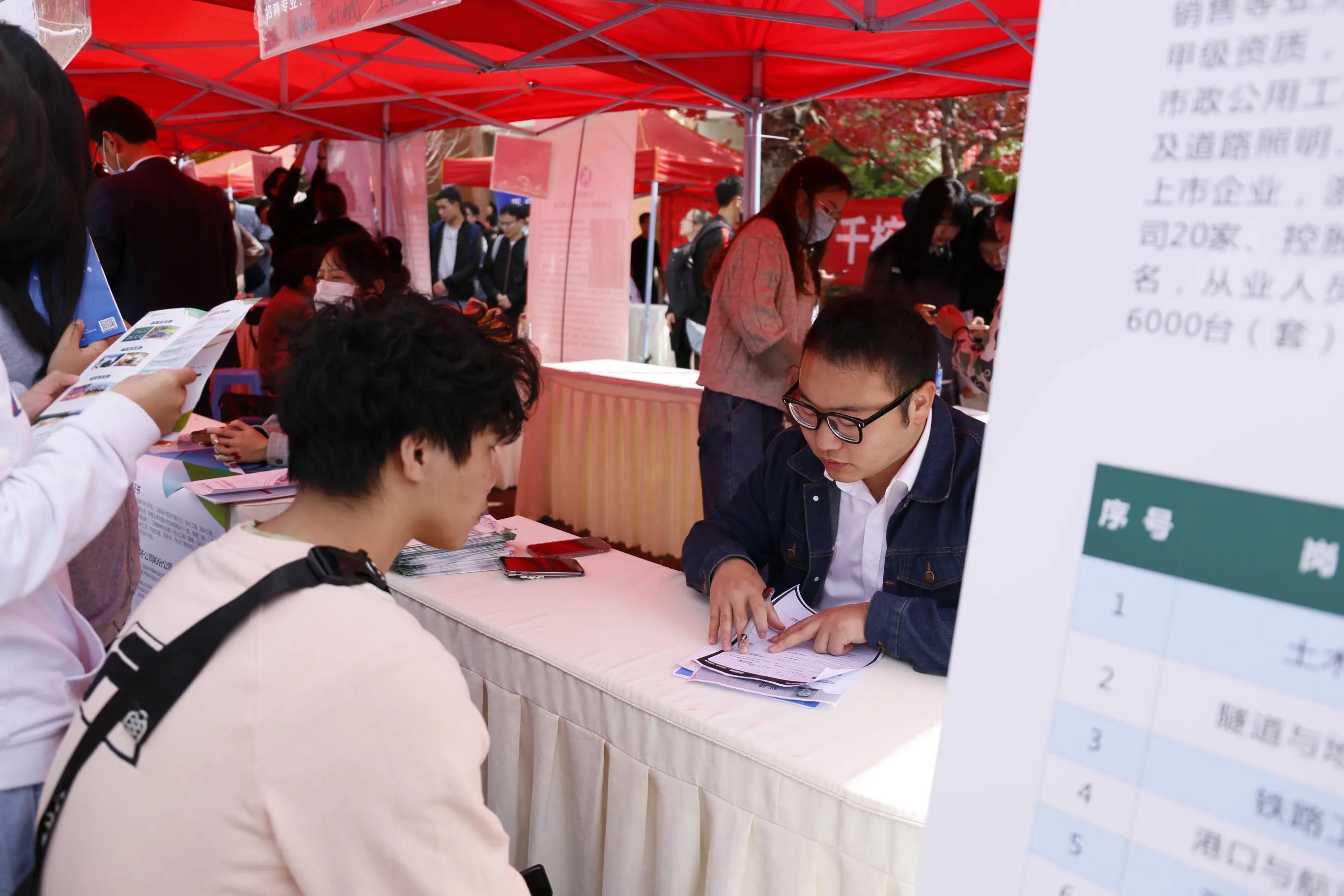华体会平台举行毕业生秋季双选会